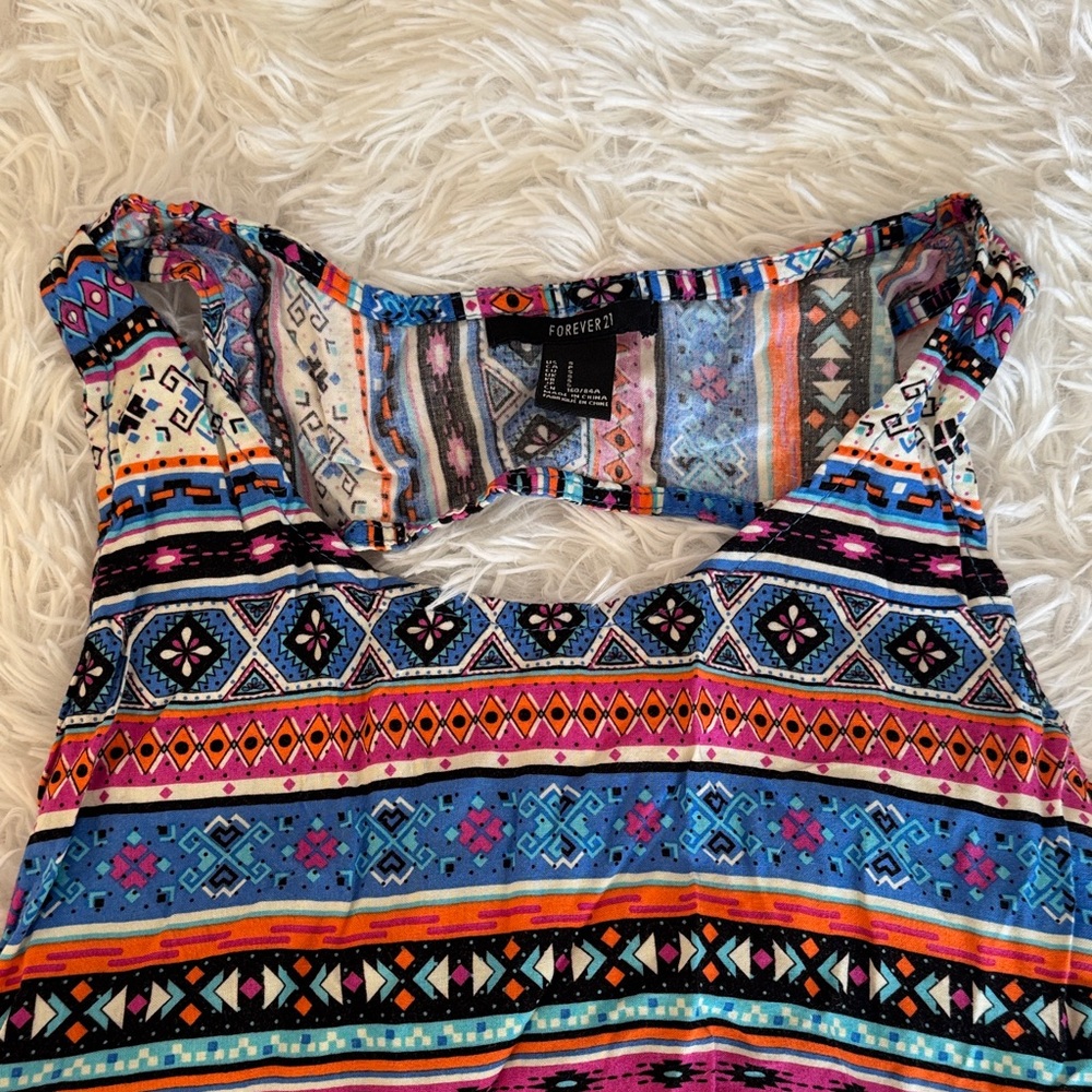 Forever 21 Multicolor Patterned Tank Top - Picture 3 of 8